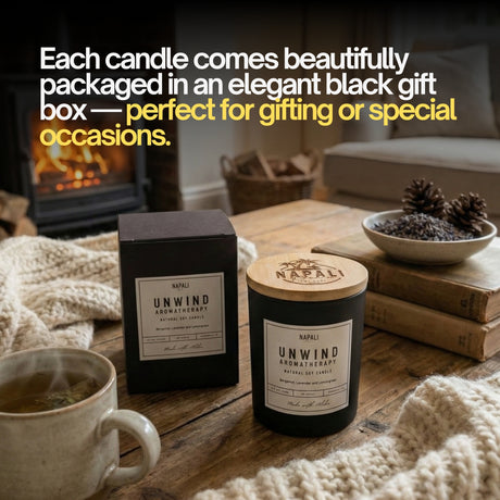 Unwind Aromatherapy | Lavender · Bergamot · Lemongrass