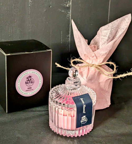Aloha Pink Candy Jar