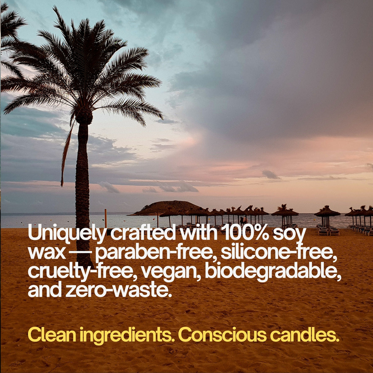 Na Pali Orange Moon Ibiza Scented candle | Sweet Orange, Neroli and Petitgrain