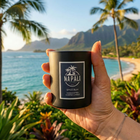 Spice Rum | Sweet Caramel · Cinnamon · Toasted Nuts · Island Spice