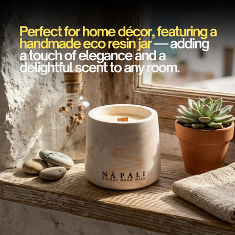 Na Pali Orange Moon Ibiza Scented candle | Sweet Orange, Neroli and Petitgrain