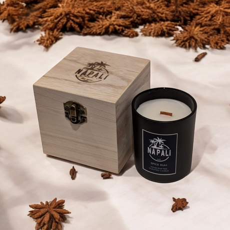 Spice Rum | Sweet Caramel · Cinnamon · Toasted Nuts · Island Spice
